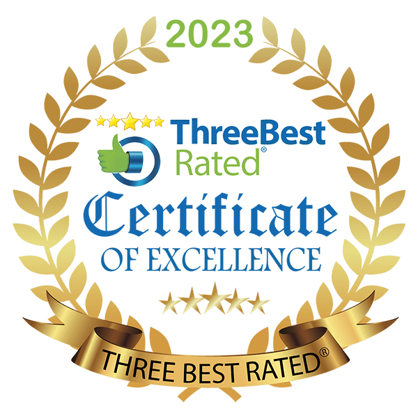 Three Best Rated Certificate of Excellence in Mississauga, Ontario, 2023